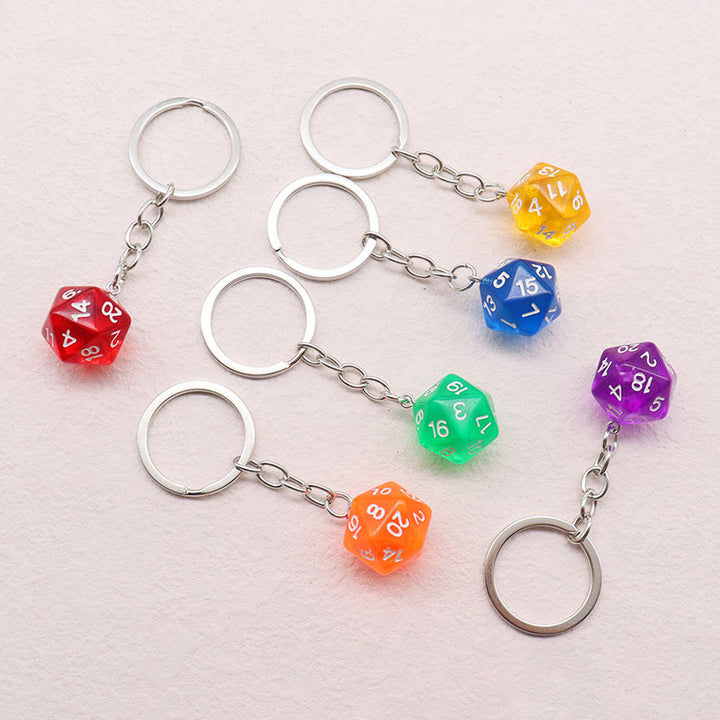 Dice-Themed Keychain Stornfield