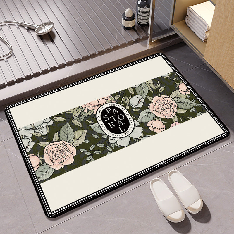 Decorative Motivational Bath Mat Stornfield