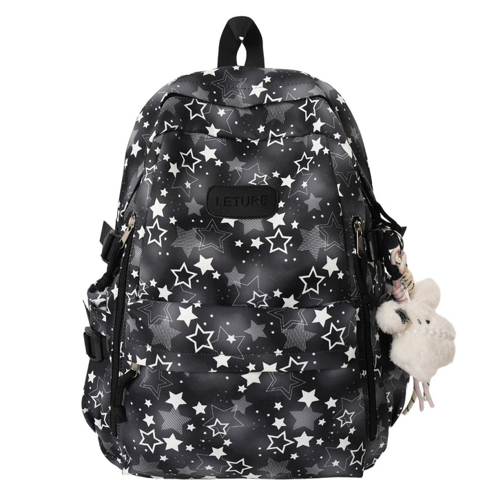 Star-Patterned Lightweight Backpack Stornfield