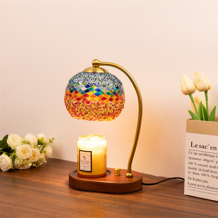 Mosaic Glass Table Lamp