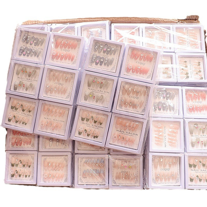 Decorative Press-On Nail Collection Stornfield