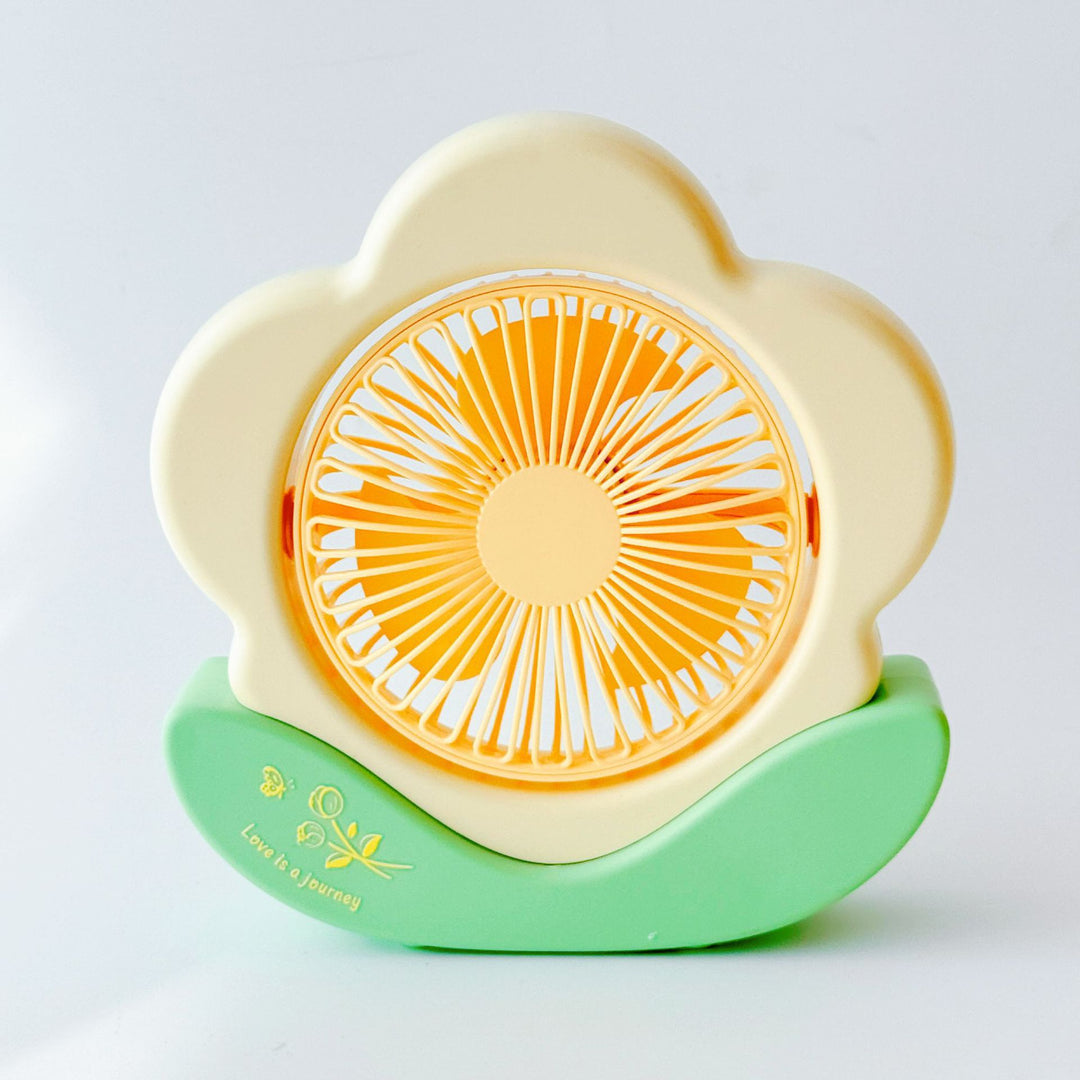 Unisex Portable Mini-Fan in Flower Design Stornfield