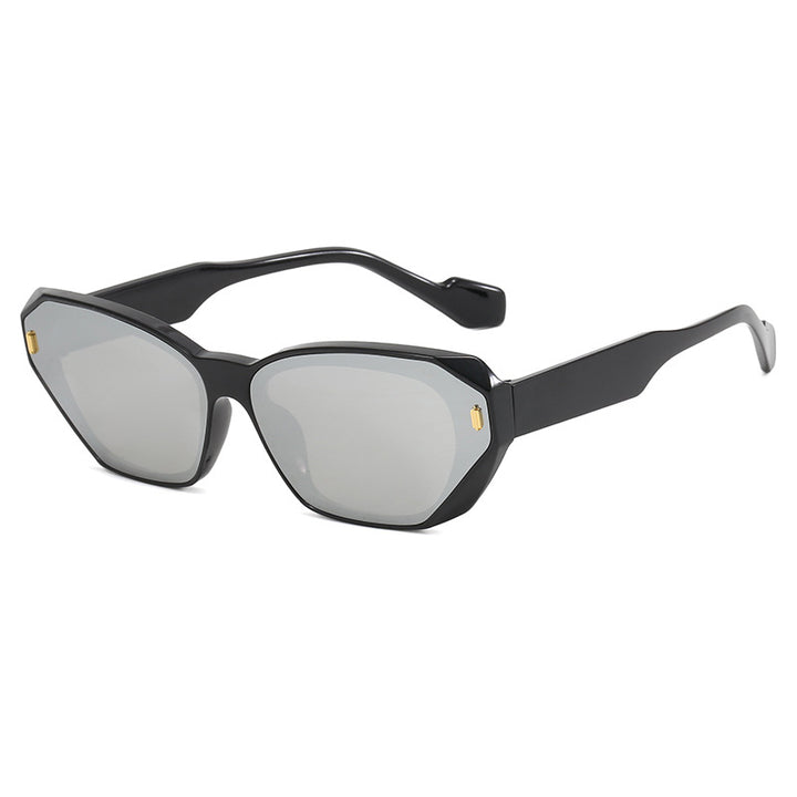 Women’s geometric designer sunglasses with distinctive frame Stornfield