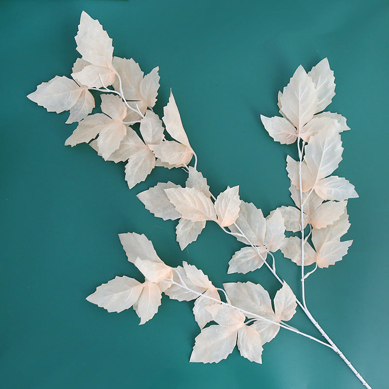 Elegant Faux Leaf Stem Arrangement