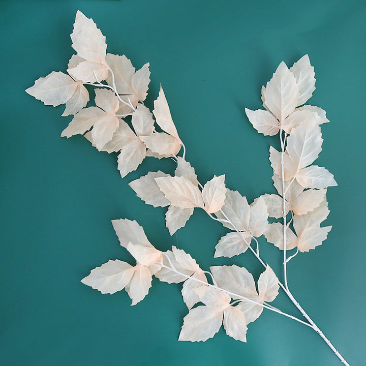 Elegant Faux Leaf Stem Arrangement