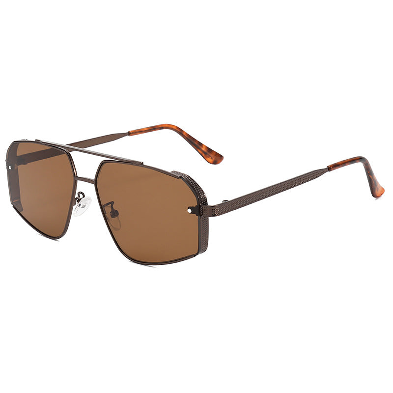 Oversized Geometric Frame Sunglasses Stornfield