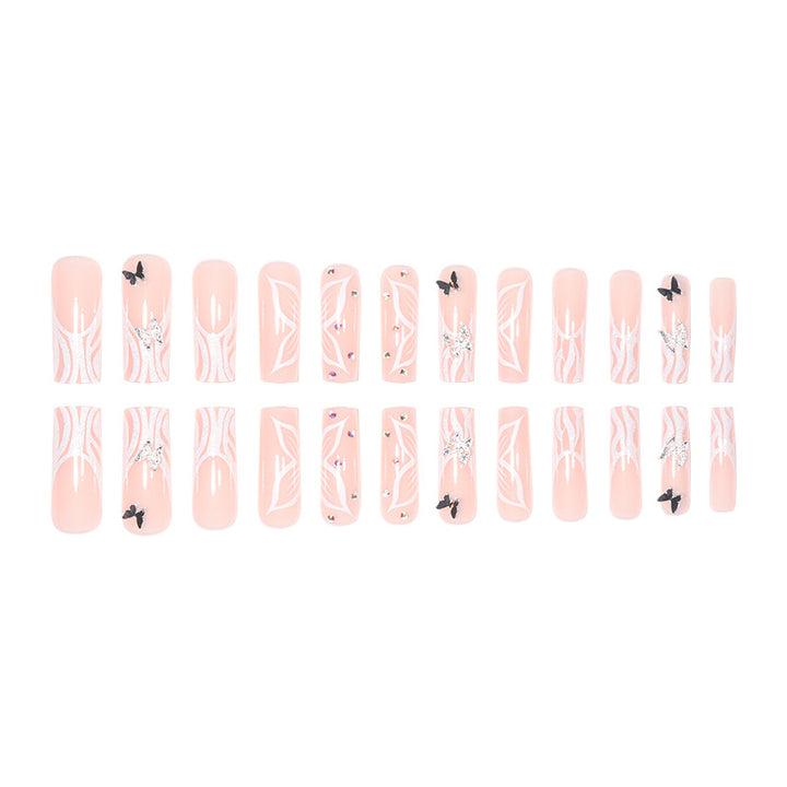 Elegant Long Nail Art Extensions Stornfield