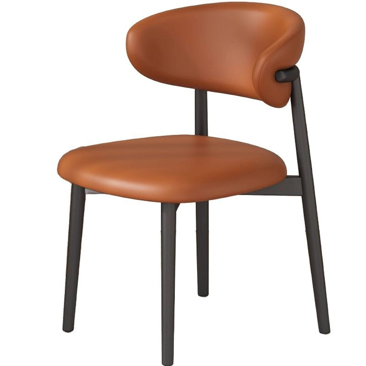 Contemporary Curved Back Dining Chair Stornfield
