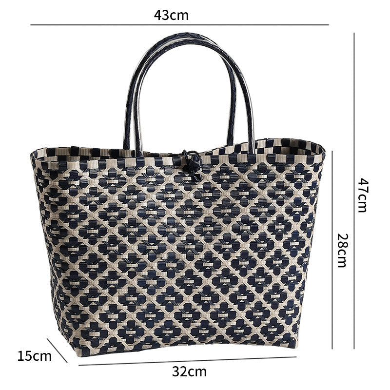Stylish Woven Beach Tote Stornfield