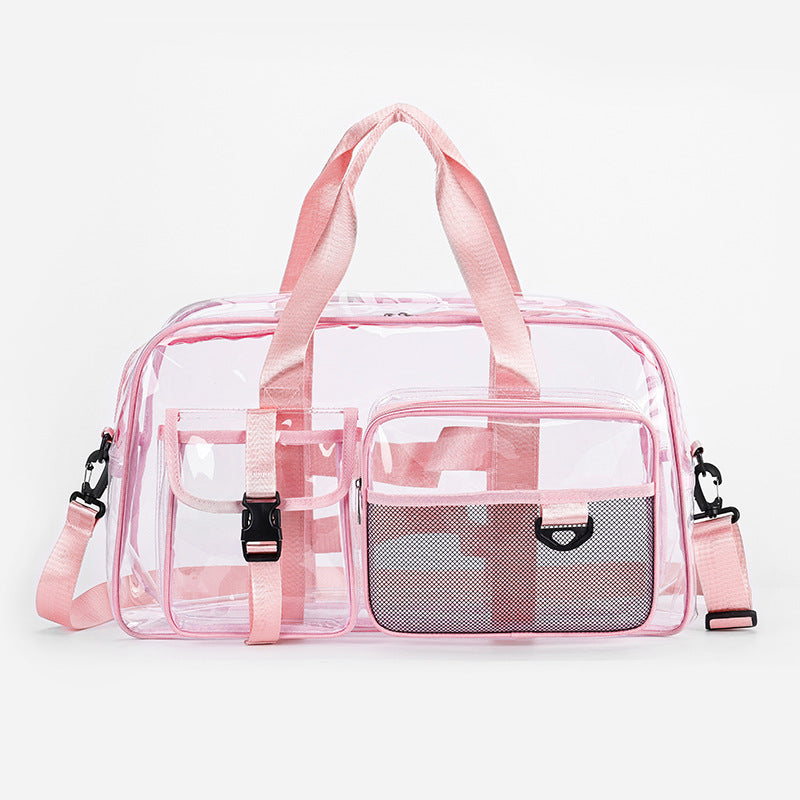 Transparent sports bag with multifunctional compartments Stornfield