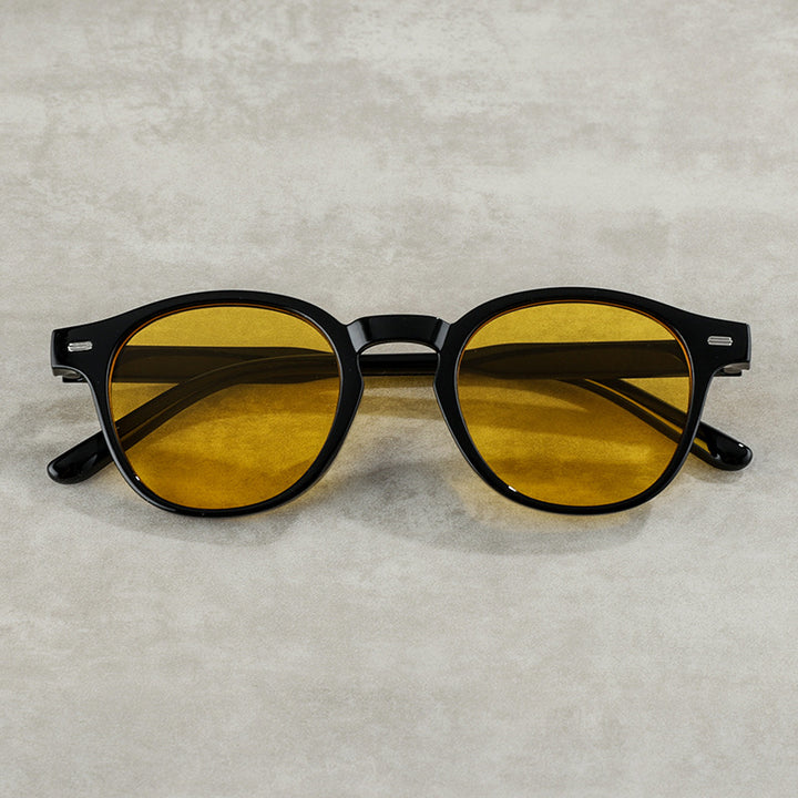 Vintage-Inspired Round Frame Sunglasses Stornfield