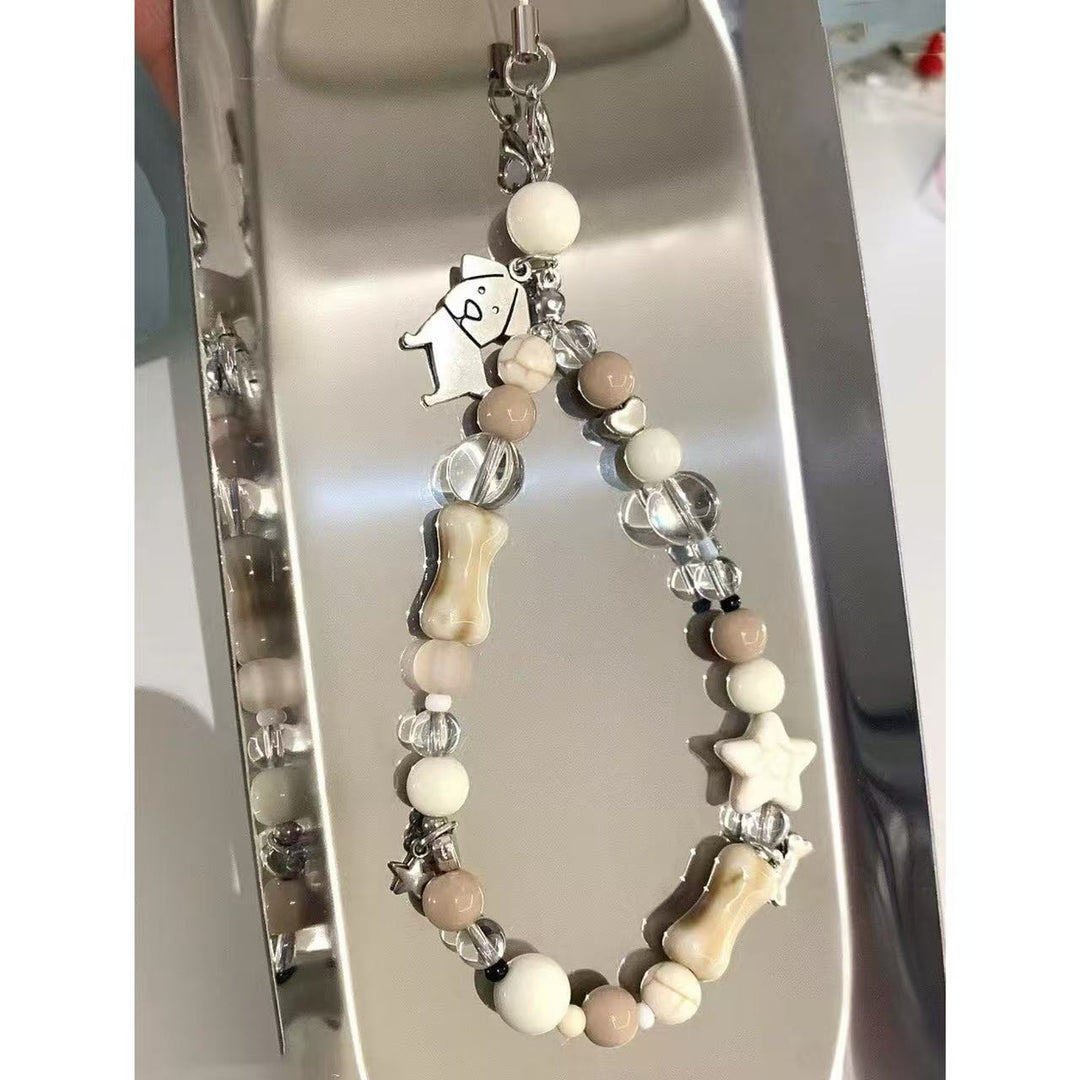 Decorative Beaded Dog Charm Bracelet Stornfield