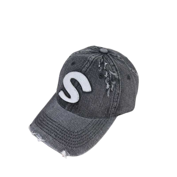 Men's Distressed Graphic Baseball Hat Stornfield