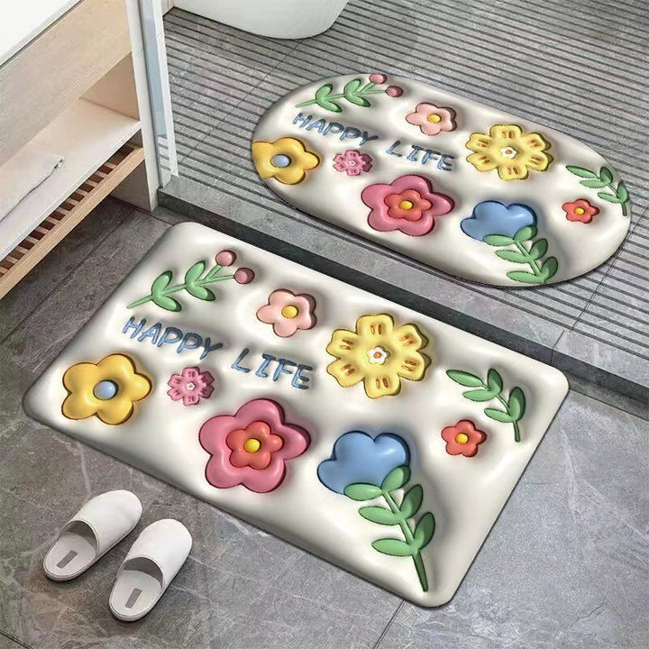 Playful Pet-Themed Area Mat
