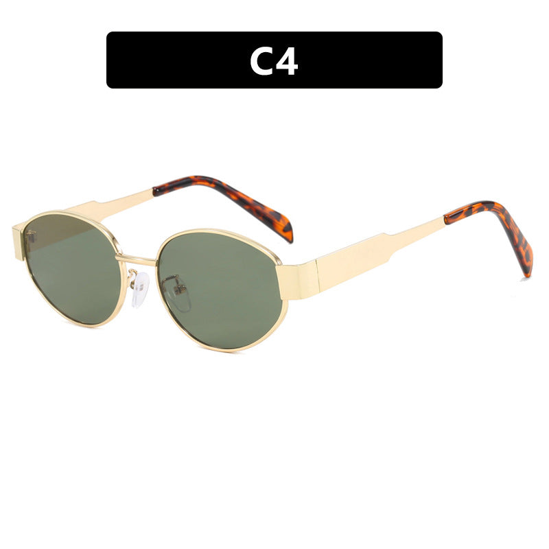 Ladies fashionable sunglasses with innovative geometry design Stornfield
