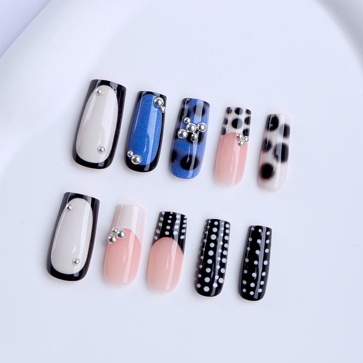 Creative Nail Set with 3D Decoration Stornfield