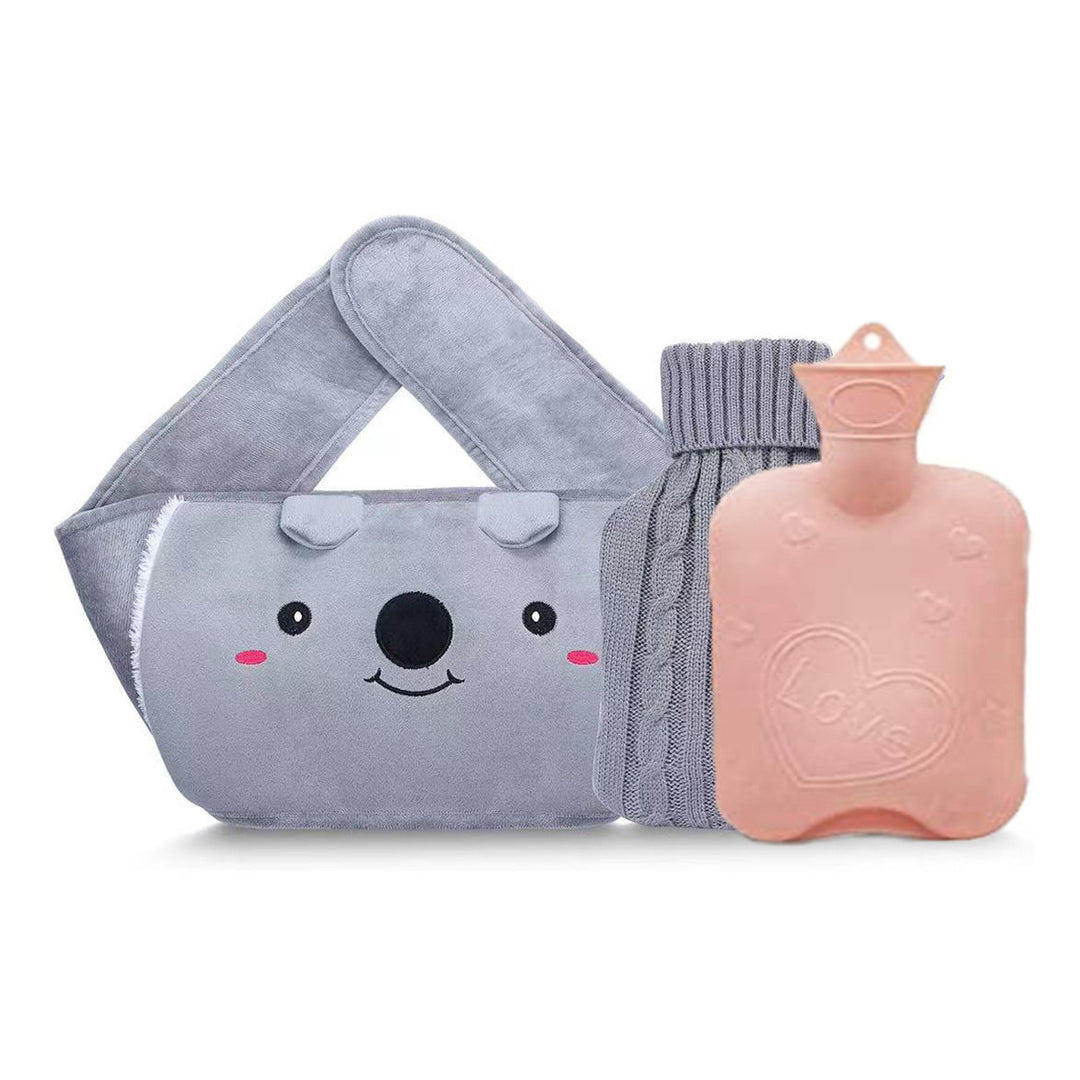 Cute Plush Hot Water Bottle Set Stornfield