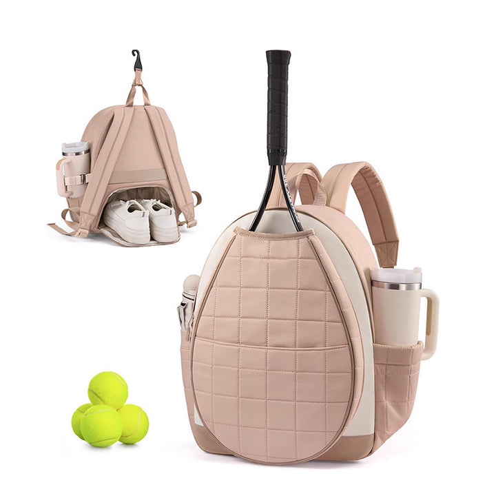 Multifunctional Tennis Backpack with Integrated Shoe and Bottle Compartment Stornfield