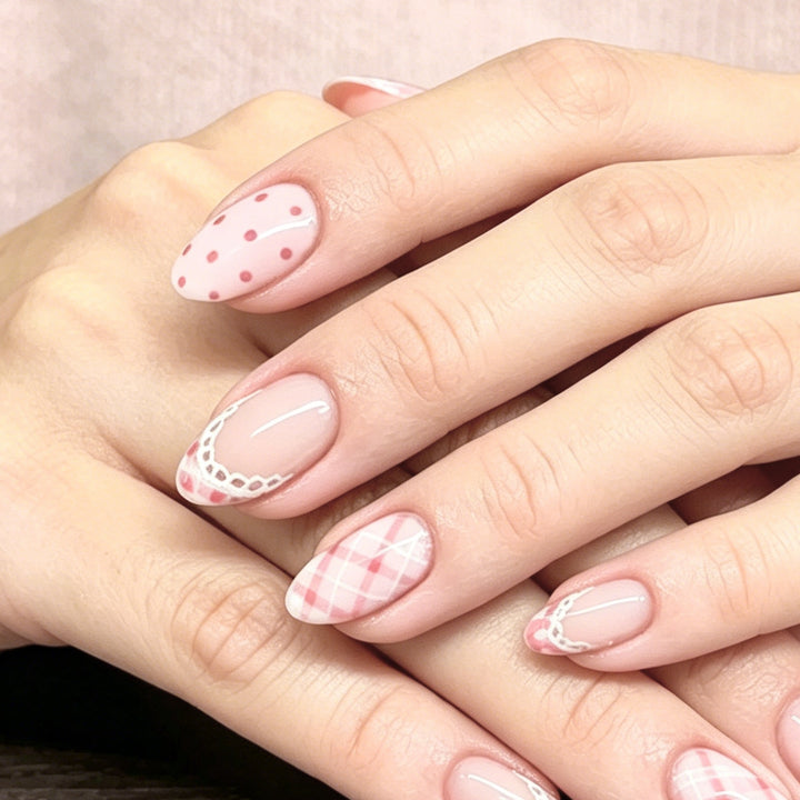 Decorative Stiletto Nail Art Design Stornfield