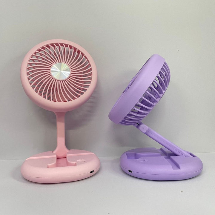 Unisex Creative LED Table Fan with Rotatable Head Stornfield