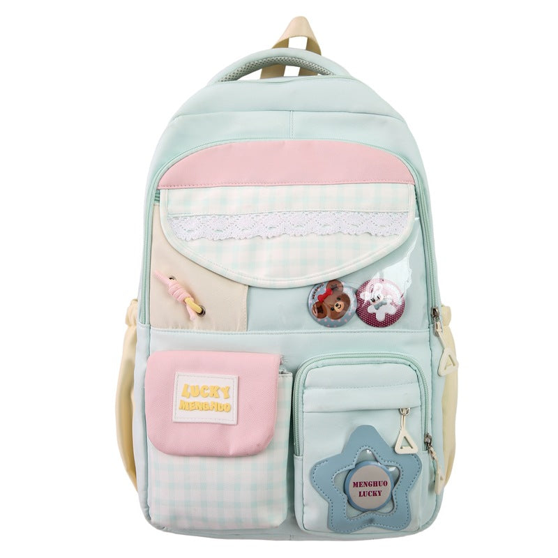Cute Character-Design School Backpack Stornfield