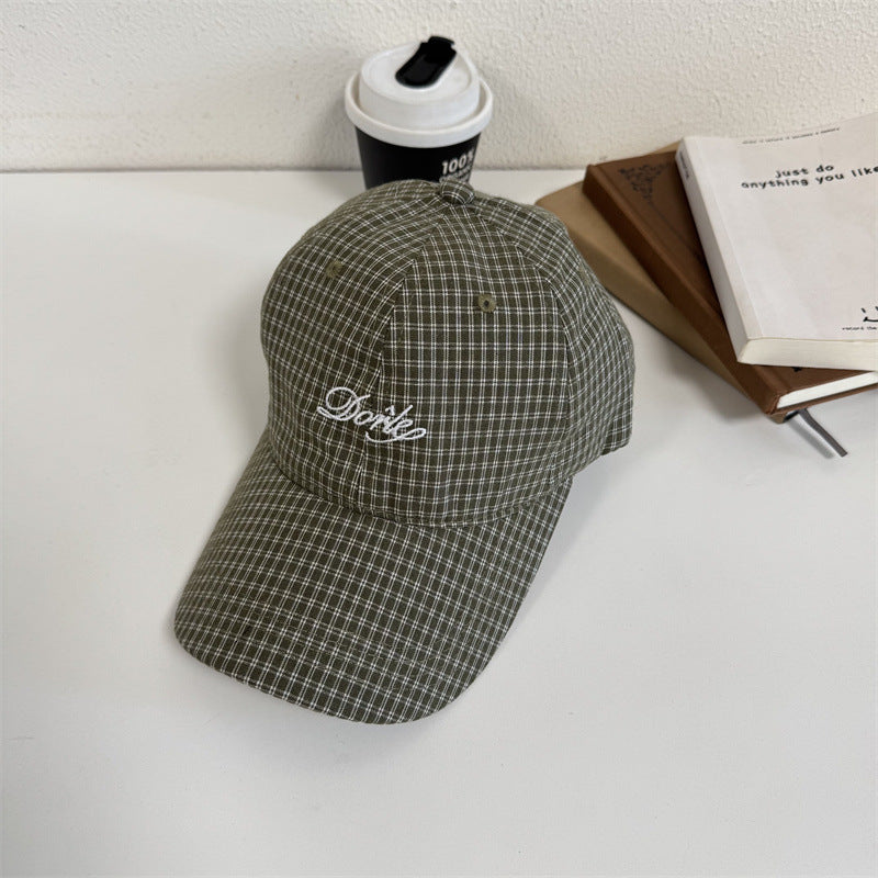 Men's Casual Checkered Baseball Cap Stornfield