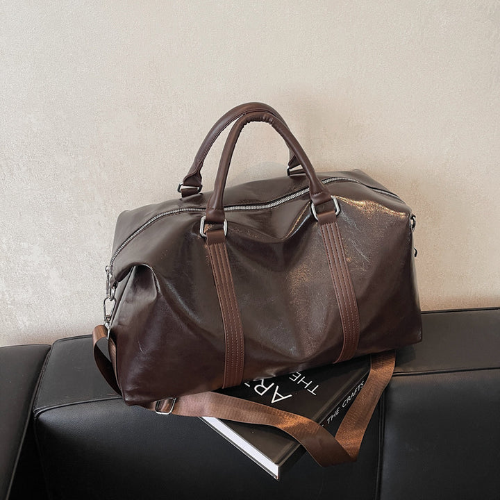 Elegant Travel Bag Made of High-Quality Artificial Leather Stornfield