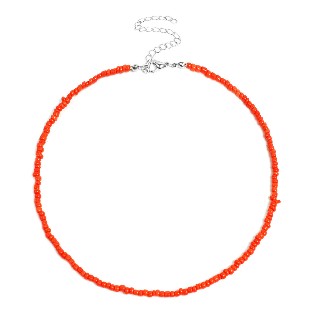 Colorful Beaded Choker Necklace Stornfield
