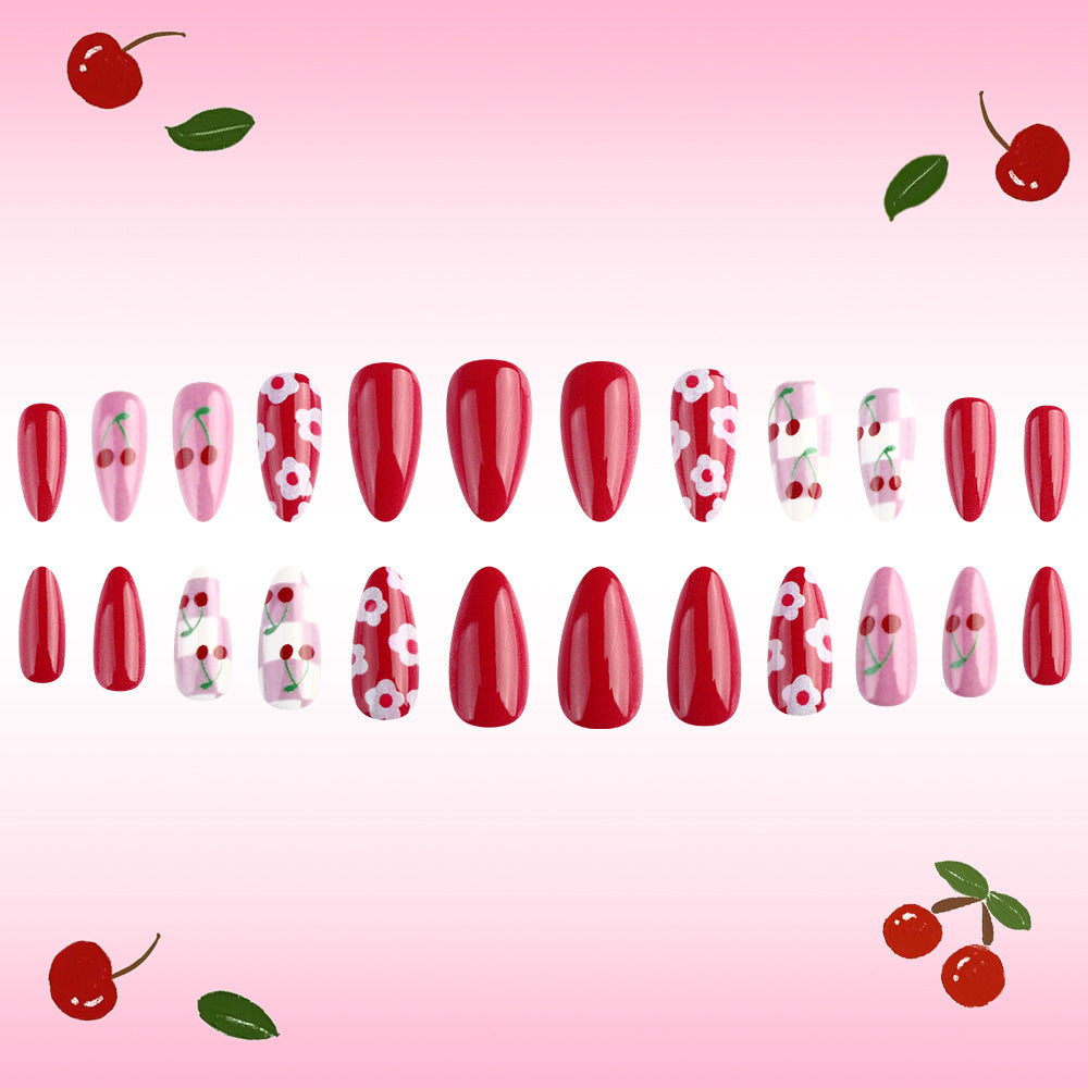Artistic Cherry Blossom Nail Art Design Stornfield