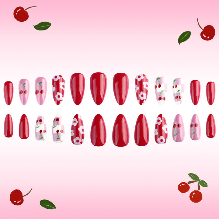 Artistic Cherry Blossom Nail Art Design Stornfield