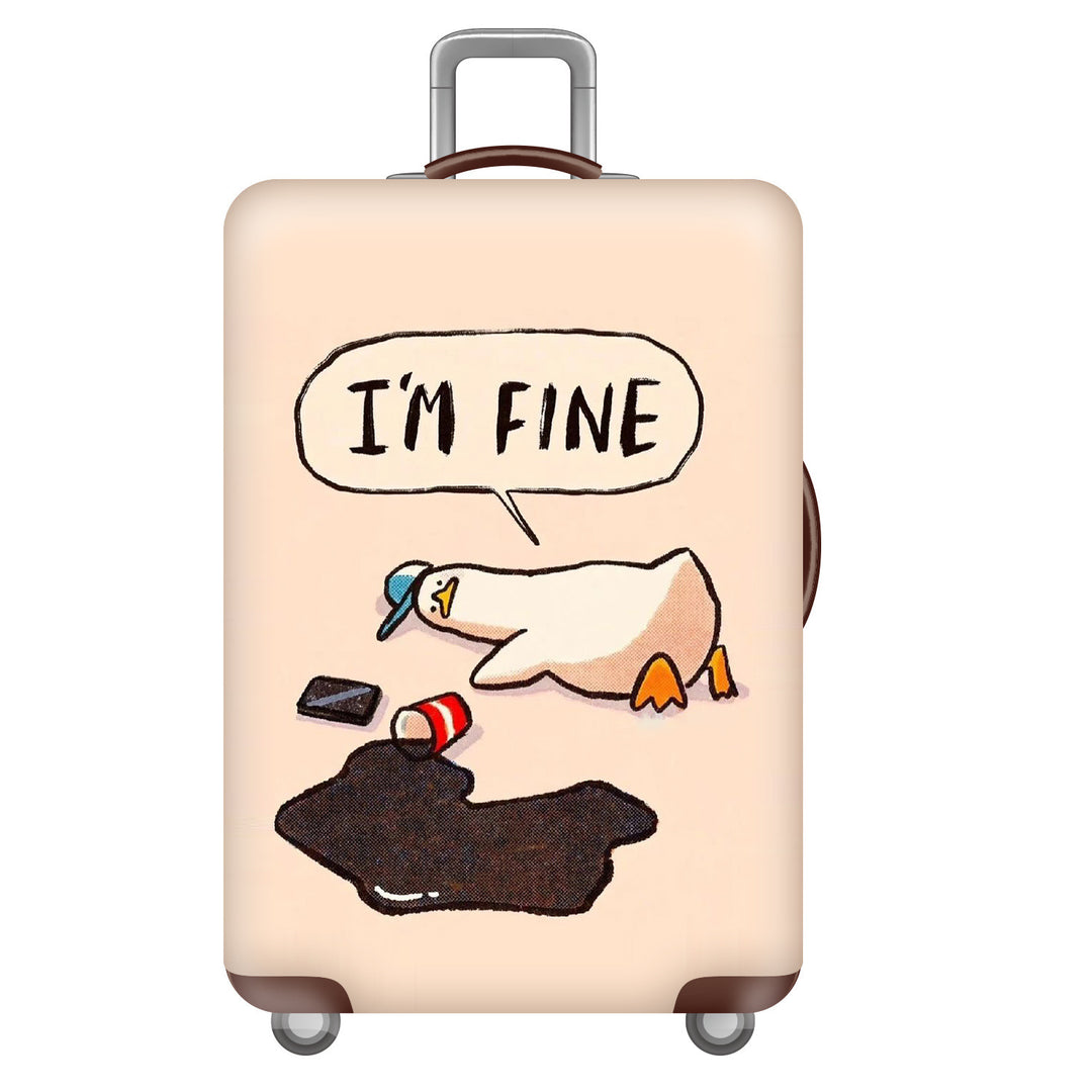 Women’s Hardshell Luggage with Creative Cartoon Design Stornfield
