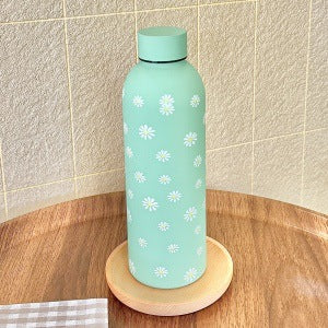 Ladies insulated drinking bottle with elegant floral design Stornfield