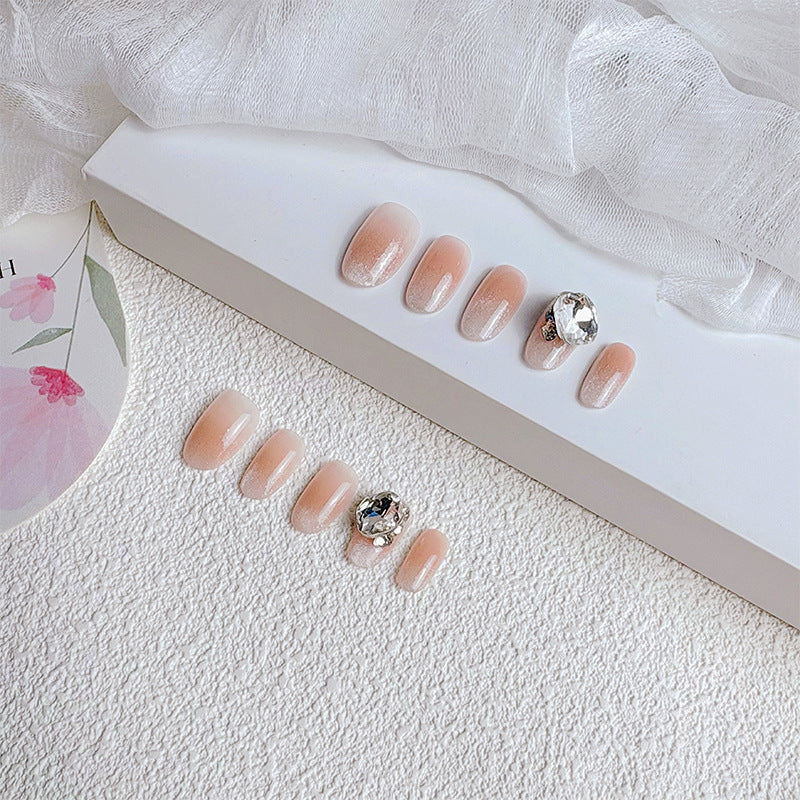 Premium French Tip Press-On Nails Stornfield
