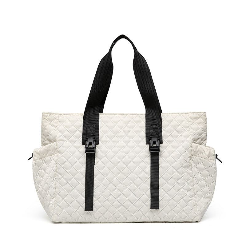 Quilted Multi-Compartment Tote Bag Stornfield