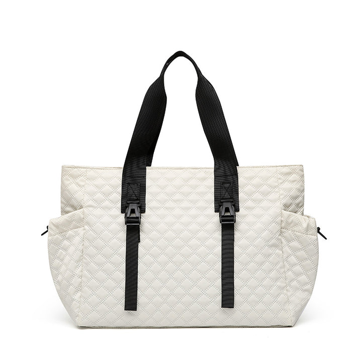 Quilted Multi-Compartment Tote Bag Stornfield