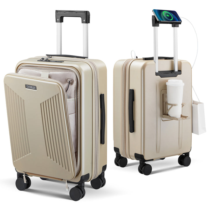 Unisex Smart Multi-Functional Carry-On Luggage Stornfield
