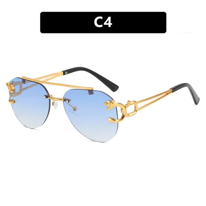 Women's unusual round sunglasses with decorative details Stornfield
