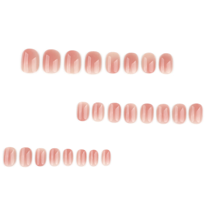 Artificial gel nails with elegant high-gloss finish Stornfield