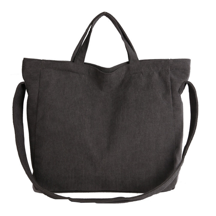 WoSoft Corduroy Tote Bag Stornfield