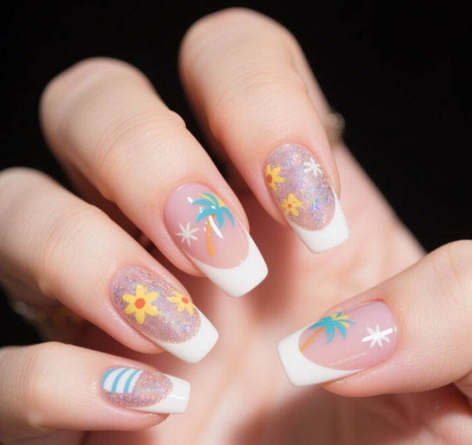 Floral Gradient Nail Art Kit Stornfield