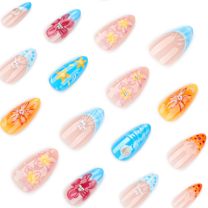 Artificial Flower Nail Art Stornfield