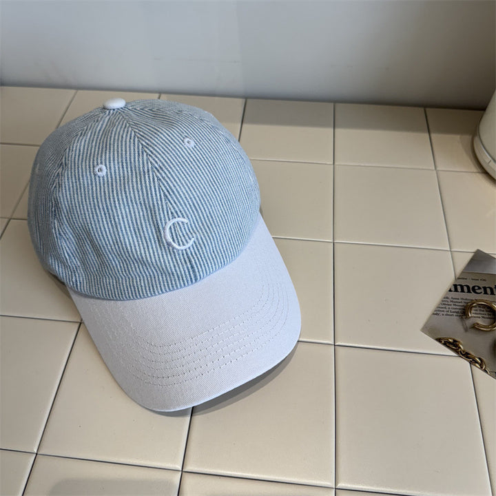 Men's Classic Striped Baseball Cap Stornfield