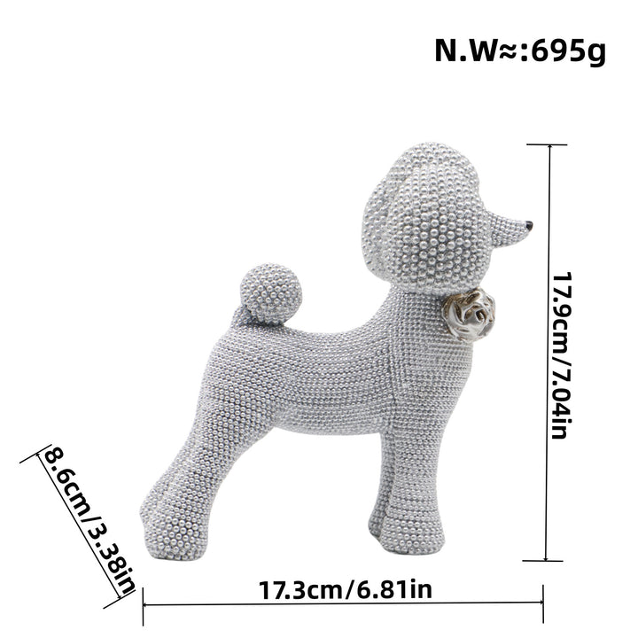 Decorative dog figure in modern design Stornfield