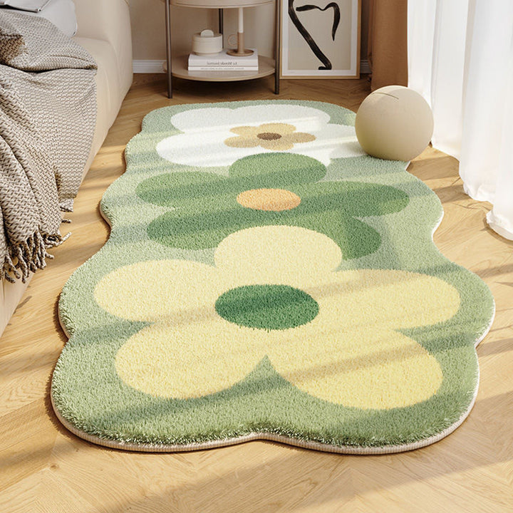 Cute Flower-shaped Rug