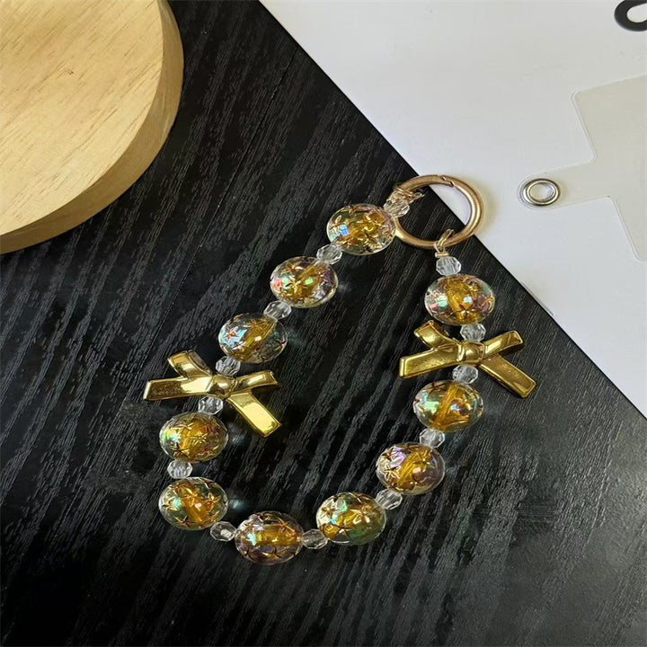 Decorative Beaded Charm Keychain Stornfield 1790135299