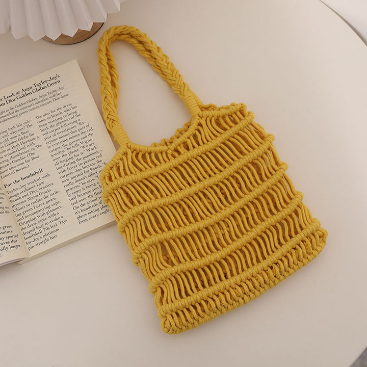 Braided Macrame Shoulder Bag Stornfield