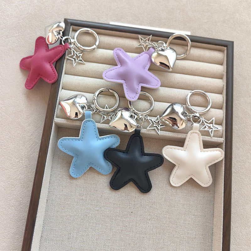 Keychain with star and heart design Stornfield
