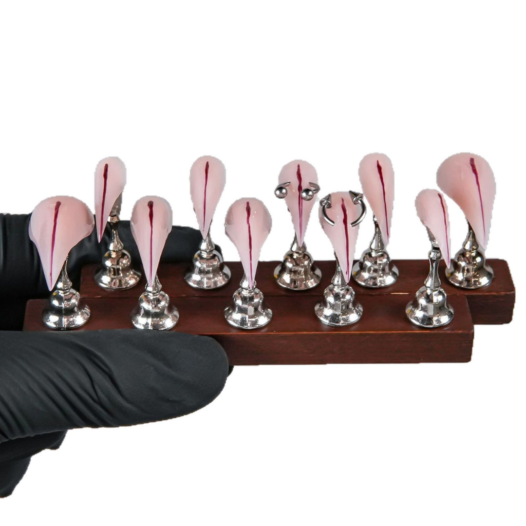 Sharp Stiletto Press-On Nail Enhancements