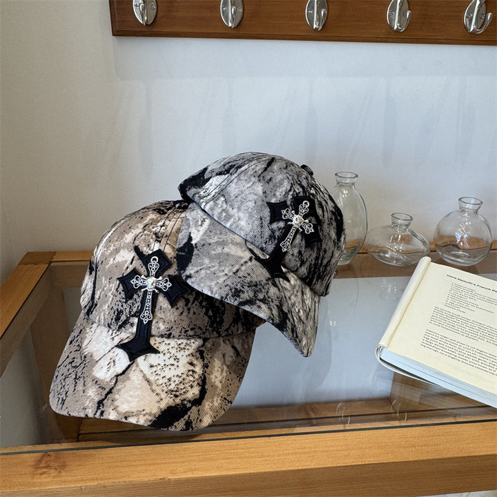 Men's Cross-Embellished Cap Stornfield