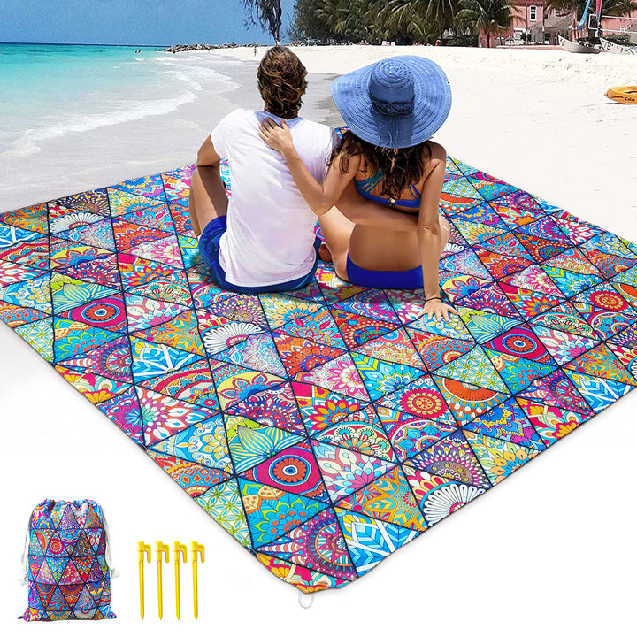 multifunctional beach towel with creative turtle design Stornfield